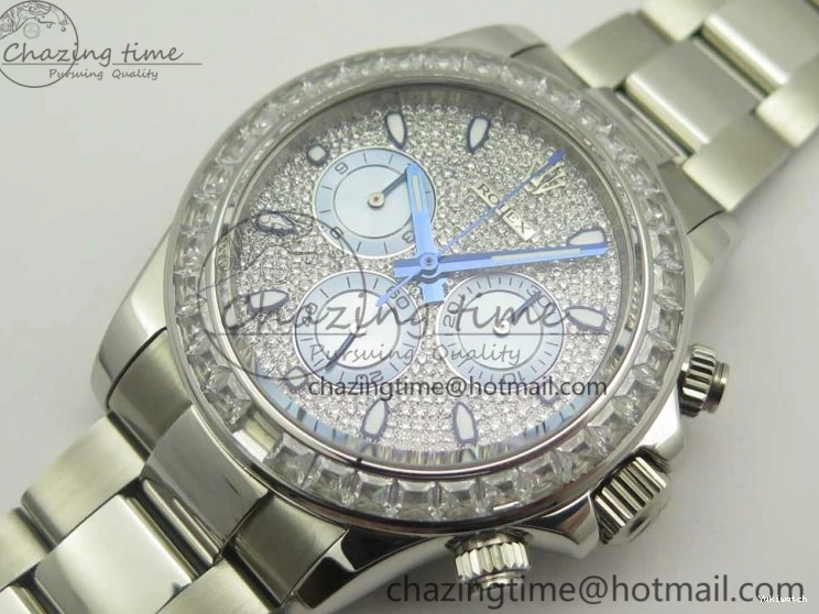 SS Diamond Bracelet BLF Edition Best 116576TBR SS On Dial A4130 Daytona 0415